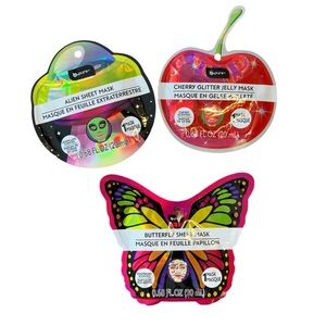 ⚫️ x3 b•pure Sheet Mask Cherry Alien Butterfly